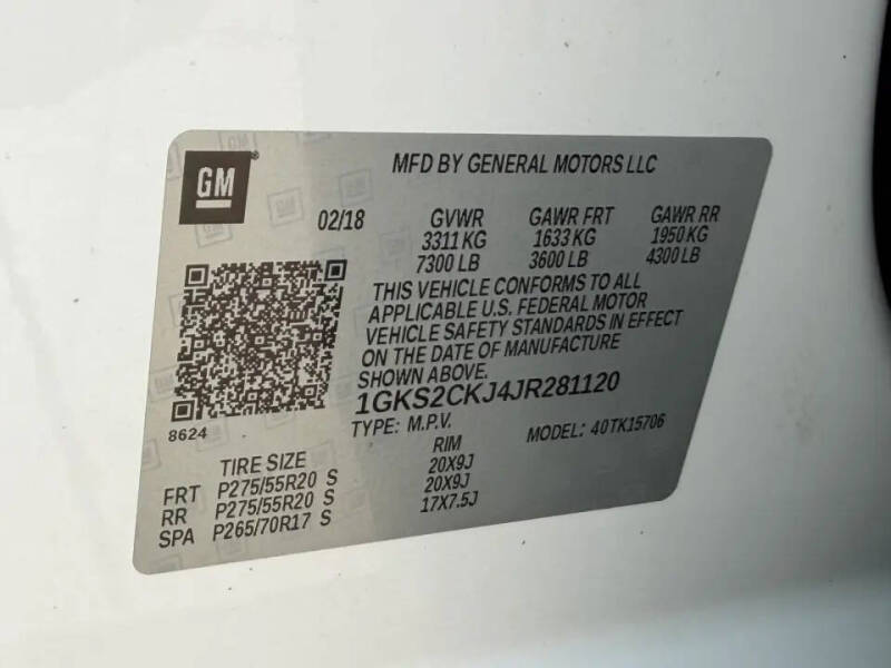 2018 GMC Yukon Denali