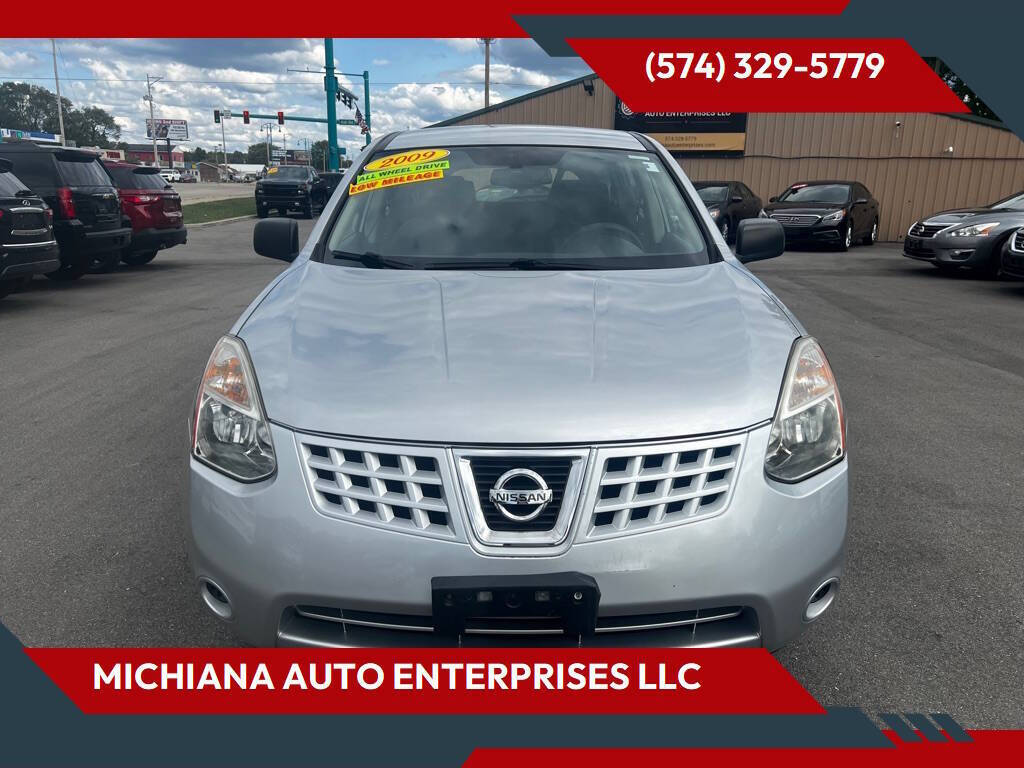 Silver 2009 Nissan Rogue S AWD S Crossover 4dr 1