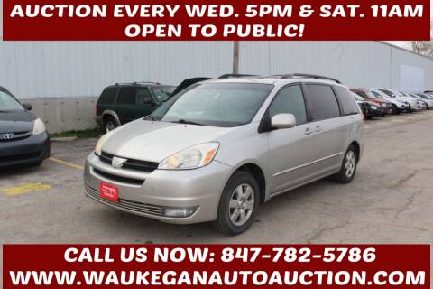 2004 Toyota Sienna for sale at Waukegan Auto Auction in Waukegan IL