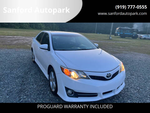 2012 Toyota Camry for sale at Sanford Autopark in Sanford NC