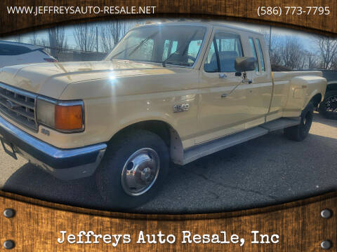 1988 Ford F-350 for sale at Jeffreys Auto Resale, Inc in Clinton Township MI