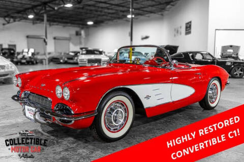 1961 Chevrolet Corvette for sale at Collectible Motor Car of Atlanta in Marietta GA