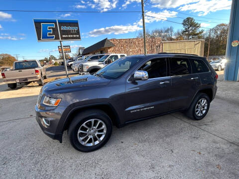 2015 Jeep Grand Cherokee for sale at E Motors LLC in Anderson SC