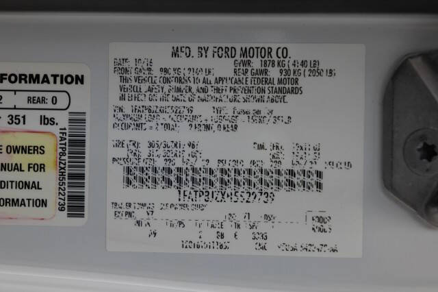 2017 Ford Mustang Shelby GT350R