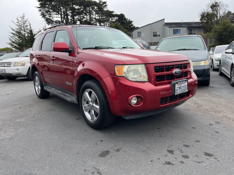 2008 Ford Escape for sale at Cuquis Cars in Marina CA