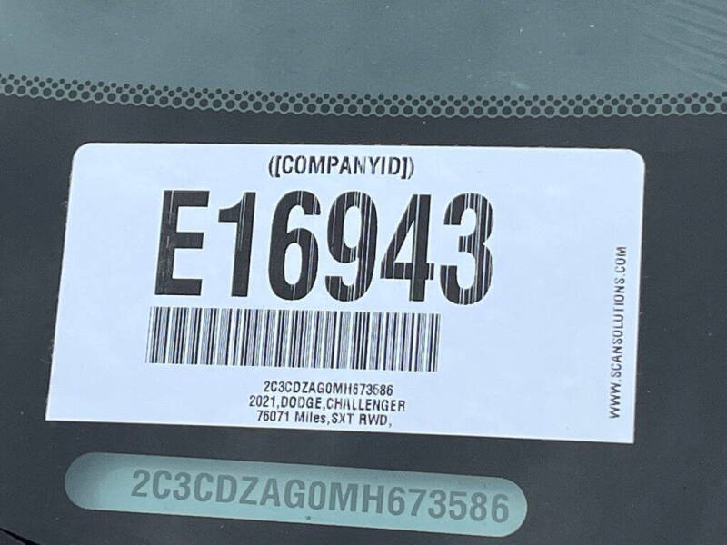 2021 Dodge Challenger SXT