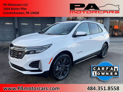 2022 Chevrolet Equinox for sale at PA Motorcars in Conshohocken PA