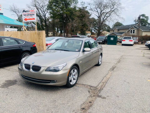 2008 BMW 5 Series for sale at AutoPro Virginia LLC in Virginia Beach VA