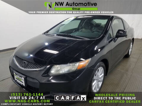 2012 Honda Civic for sale at NW Automotive Group in Cincinnati OH