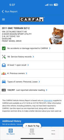 2011 GMC Terrain SLT-2