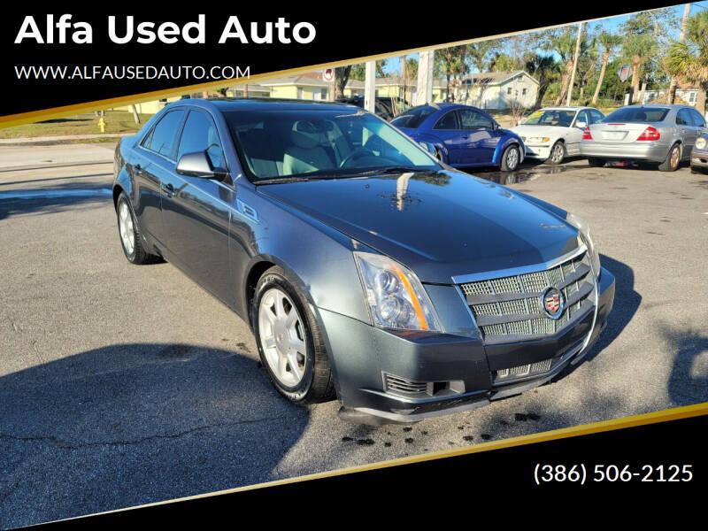 2008 Cadillac CTS for sale at Alfa Used Auto in Holly Hill FL