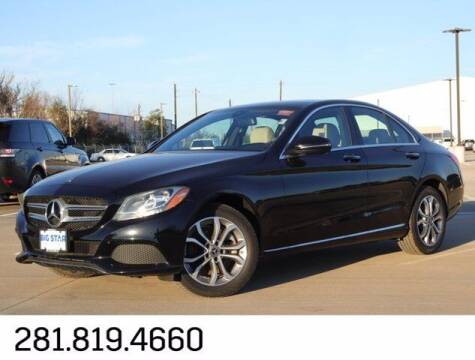 2018 Mercedes-Benz C-Class for sale at BIG STAR CLEAR LAKE - USED CARS in Houston TX