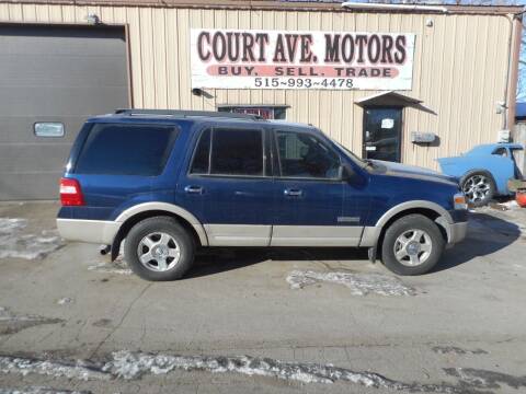 2007 Ford Expedition for sale at Court Avenue Motors in Adel IA