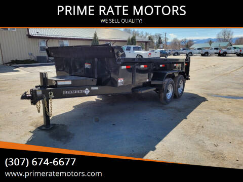 2024 Diamond-T 12FT DUMP TRAILER for sale at PRIME RATE MOTORS - Trailers in Sheridan WY
