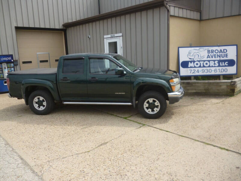 2005 Chevrolet Colorado for sale at Broad Avenue Motors LLC in Belle Vernon PA