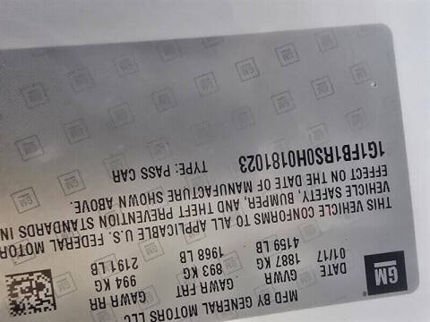 2017 Chevrolet Camaro LT