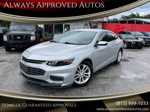 2018 Chevrolet Malibu for sale at Always Approved Autos in Tampa FL
