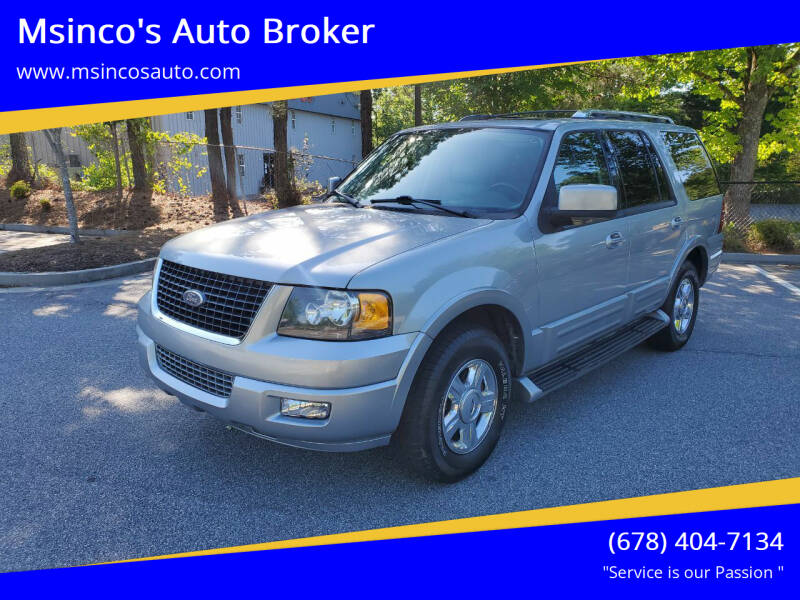 2006 Ford Expedition for sale at Msinco's Auto Broker in Snellville GA