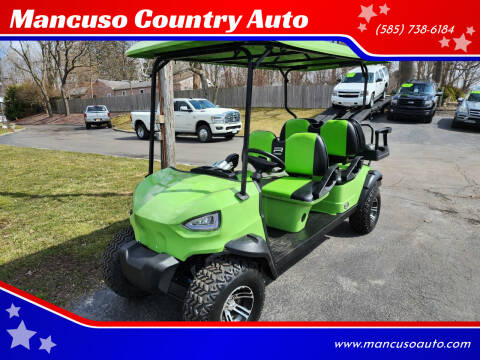 2022 REBEL MOTORS 6 seater golf cart for sale at Mancuso Country Auto in Batavia NY