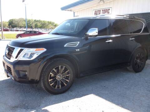 2020 Nissan Armada for sale at AUTO TOPIC in Gainesville TX