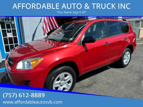 2012 Toyota RAV4 for sale at AFFORDABLE AUTO & TRUCK INC in Virginia Beach VA