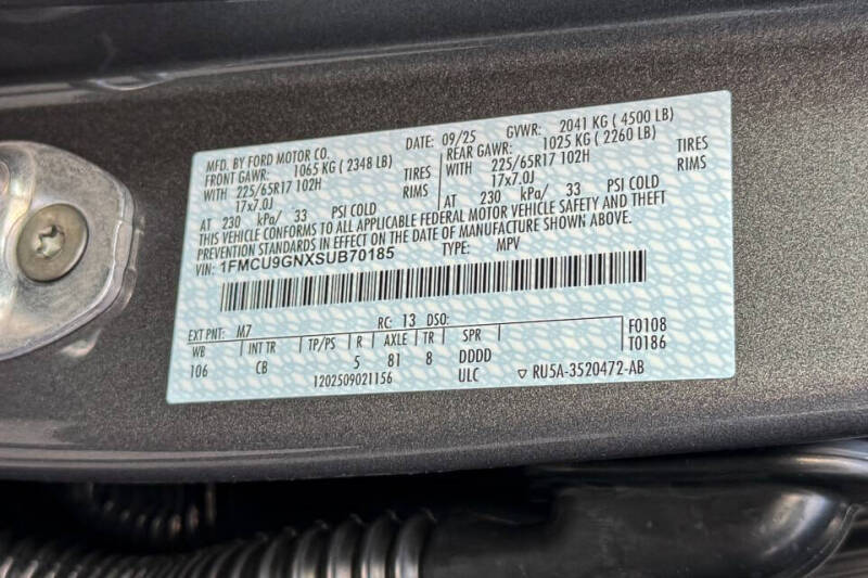 2025 Ford Escape Active