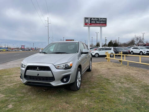 2015 Mitsubishi Outlander Sport for sale at MJ AUTO SALES in Oklahoma City OK