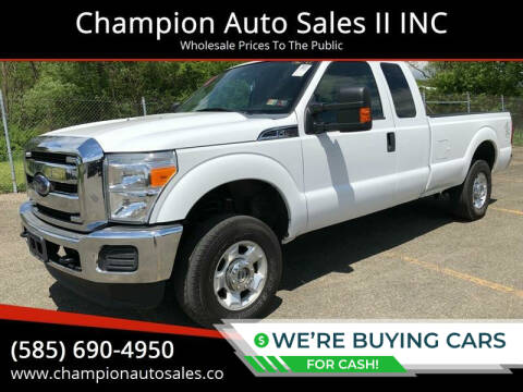 2012 Ford F-250 Super Duty for sale at Champion Auto Sales II INC in Rochester NY
