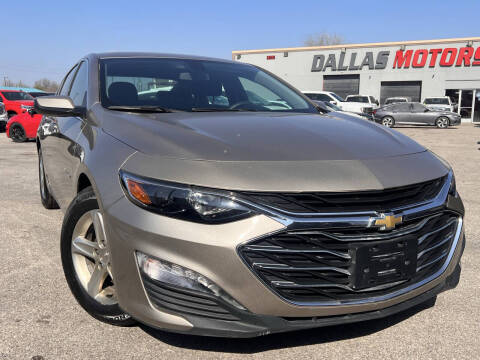 2022 Chevrolet Malibu for sale at Dallas Motors in Garland TX