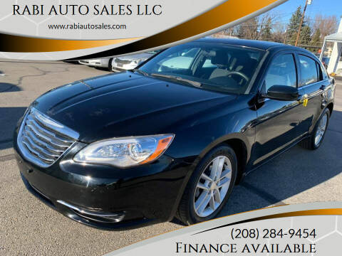 2013 Chrysler 200 for sale at RABI AUTO SALES LLC in Garden City ID