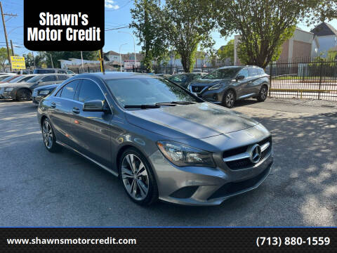 2015 Mercedes-Benz CLA for sale at Shawn's Motor Credit in Houston TX