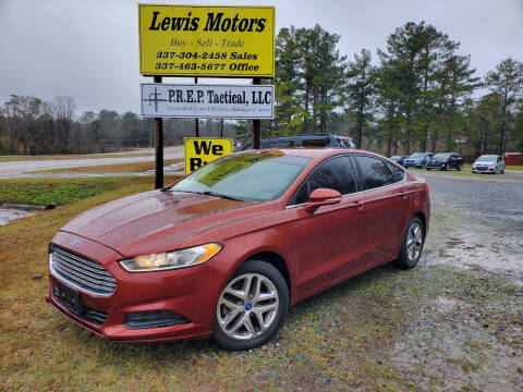 2014 Ford Fusion for sale at Lewis Motors LLC in Deridder LA