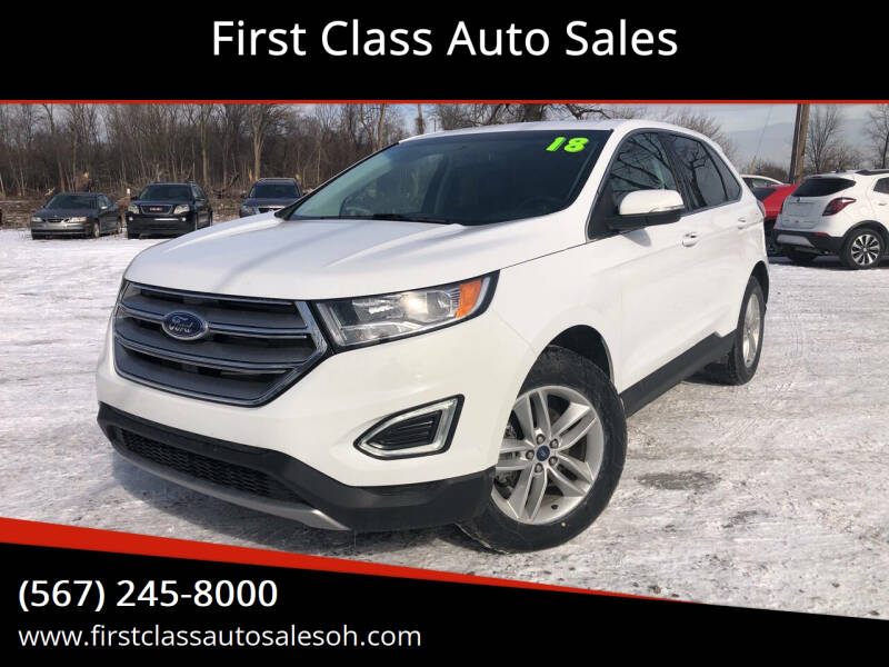 2018 Ford Edge for sale at First Class Auto Sales MI in Erie MI