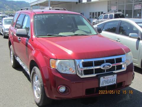 2011 Ford Escape for sale at Mendocino Auto Auction in Ukiah CA