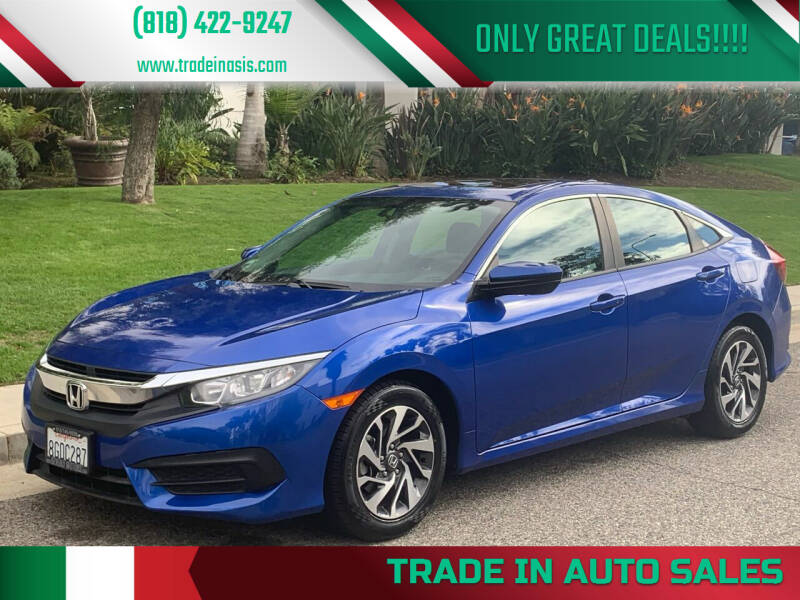 2018 Honda Civic for sale at Trade In Auto Sales in Van Nuys CA