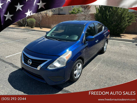 2018 Nissan Versa for sale at Freedom Auto Sales in Albuquerque NM