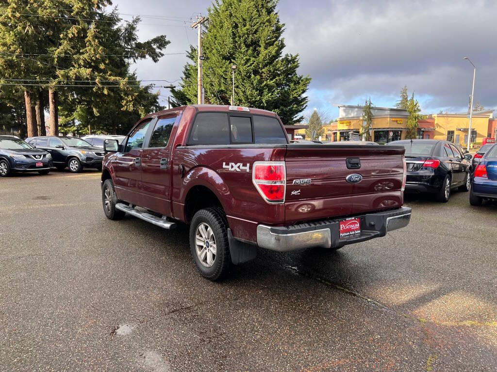 2010 Ford F-150 for sale at PLATINUM AUTO SALES INC in Lacey, WA