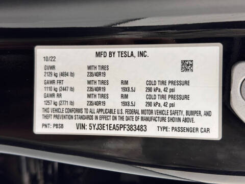 2023 Tesla Model 3