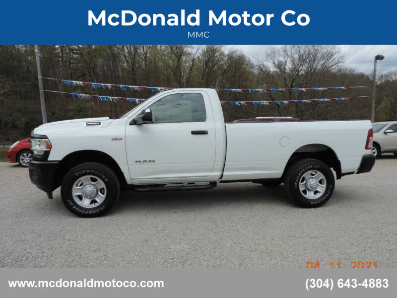 2019 RAM Ram Pickup 2500 for sale at McDonald Motor Co in Harrisville WV