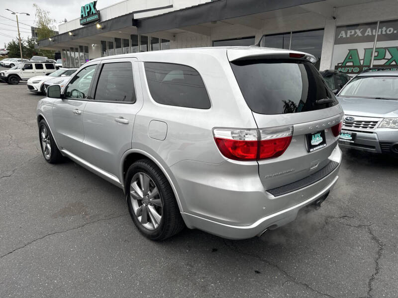 Used 2012 Dodge Durango R/T with VIN 1C4SDHCT4CC241984 for sale in Edmonds, WA