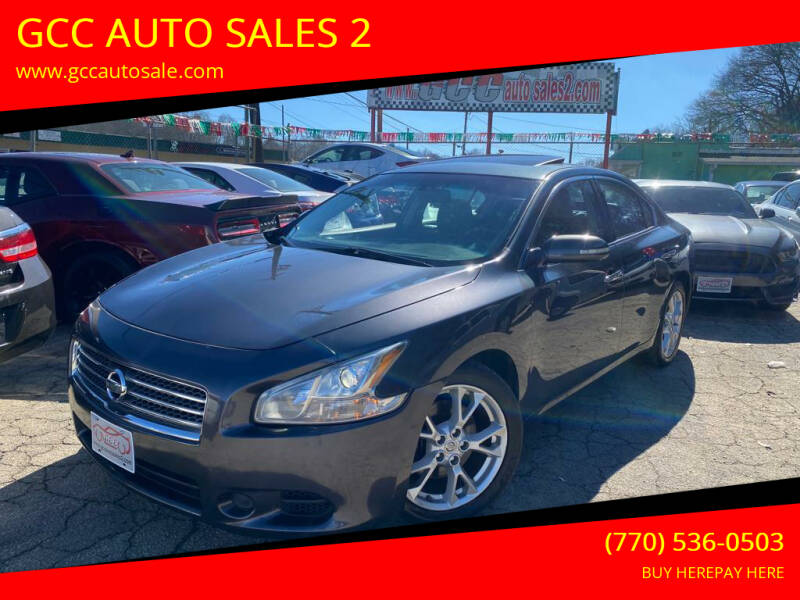 2012 Nissan Maxima for sale at GCC AUTO SALES 2 in Gainesville GA