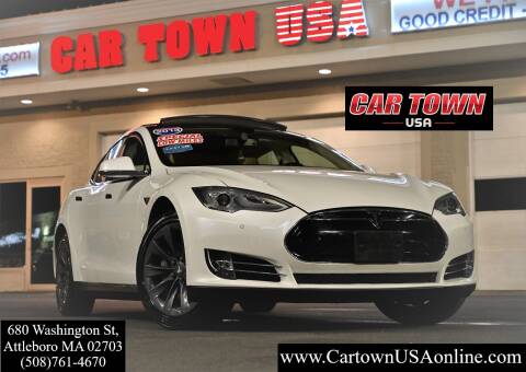 2013 Tesla Model S for sale at Car Town USA in Attleboro MA