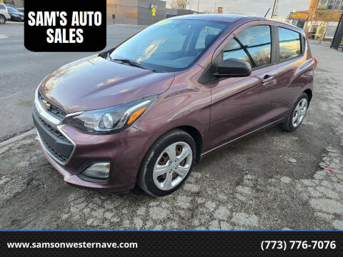 2019 Chevrolet Spark for sale at SAM'S AUTO SALES in Chicago IL