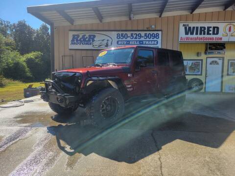 2010 Jeep Wrangler Unlimited for sale at R & R Motors in Milton FL