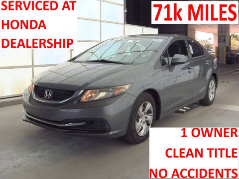 2013 Honda Civic for sale at Driving Xcellence in Jeffersonville IN