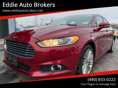 2014 Ford Fusion for sale at Eddie Auto Brokers in Willowick OH