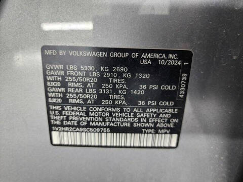 2025 Volkswagen Atlas SE 4Motion