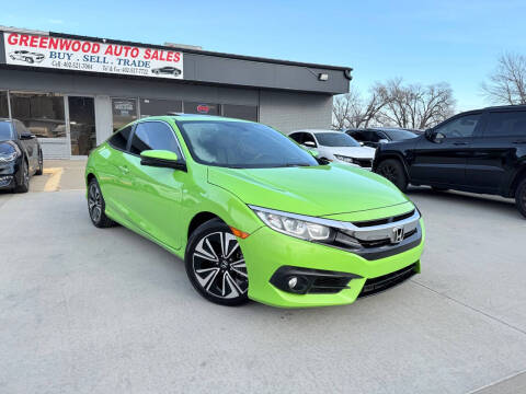 2017 Honda Civic for sale at GREENWOOD AUTO LLC in Lincoln NE