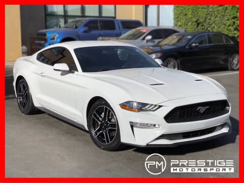 2020 Ford Mustang for sale at Prestige Motorsport in Rancho Cordova CA