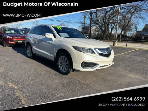 2017 Acura RDX for sale at Budget Motors of Wisconsin in Racine WI